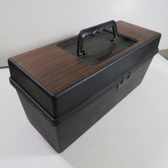 RADIO SHACK eight Track Tape Case with 8 Track Boxes - Picture 3 of 9